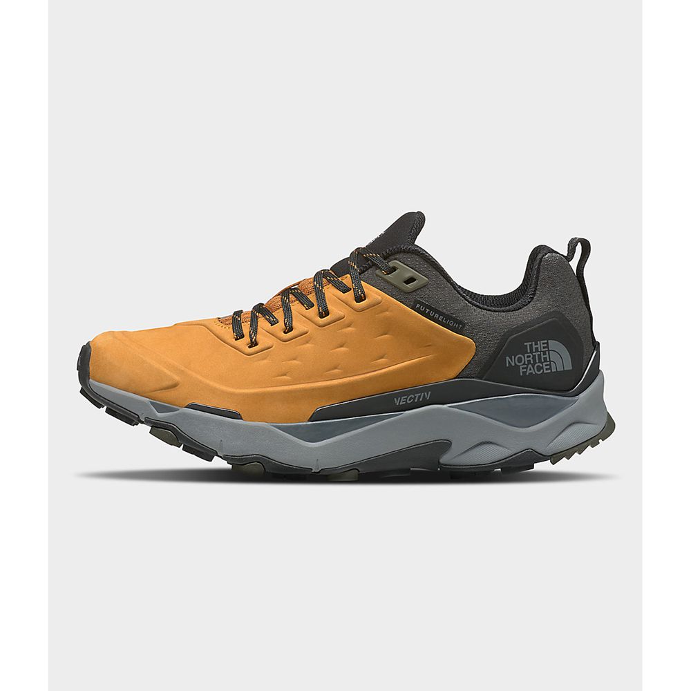 The North Face Hiking Shoes Mens Australia - The North Face Vectiv Exploris Futurelight™ Leather Yel